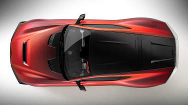 Aston Martin Valen - above