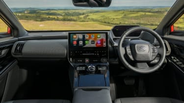 New Toyota bZ4X 2022 interior