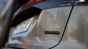 Audi Q4 e-tron - quattro badge detail