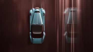 Morgan Supersport 400 - above pan