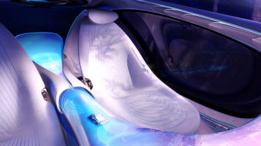 Mercedes Vision AVTR concept - cabin