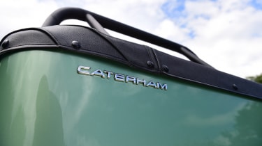 Caterham Seven 360S SV - rear badge