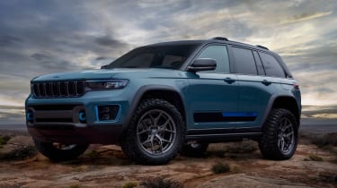 Jeep Grand Cherokee Trailhawk PHEV concept - front