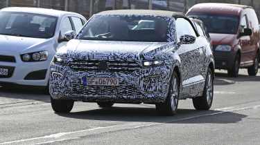 VW T-Roc convertible spies 3