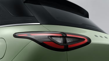 Geely EX2 - green rear lights