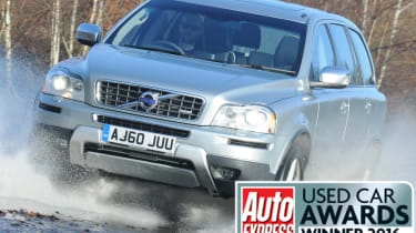 Used Car Awards 2016 - Volvo XC90 front tracking