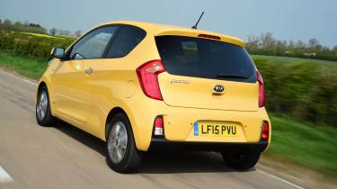 Used Kia Picanto - rear tracking 