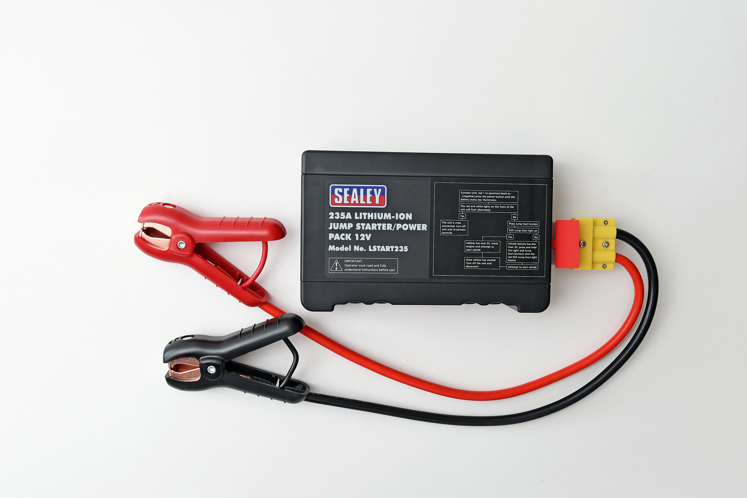 sealey battery charger starter