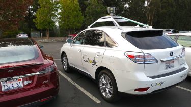 google self-driving car prototype