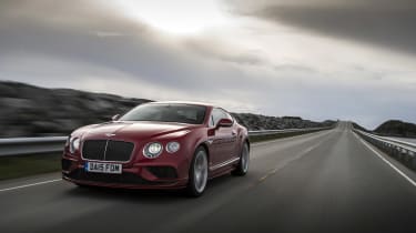 Bentley Contintental GT Speed 2015 tracking