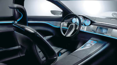 Jaguar C-XF interior