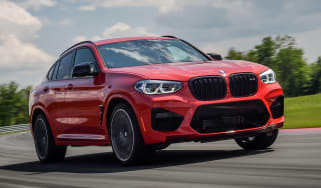 BMW X4 M Competition - front tracking