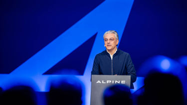 Renault Group boss Luca de Meo at Alpine&#039;s A390 launch