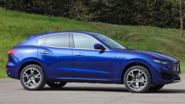 Maserati Levante SUV - side blue