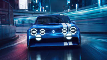 Renault 8 Gordini concept - full front action