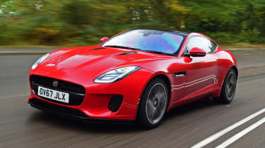 Jaguar F-Type - front tracking