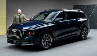 Ellis Hyde with the Audi Q9