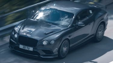 Bentley Continental GT Supersports 2017 - video overhead