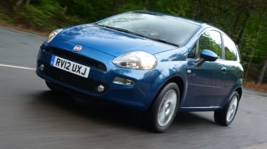 Fiat Punto front tracking