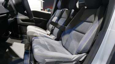 Renault Trafic on display at Commercial Vehicle Show - seats