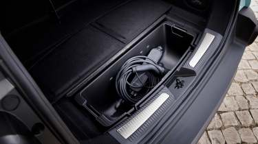 Renault 4 - charging cable storage