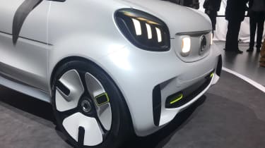 Smart ForEase concept - front detail