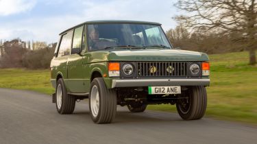 Inverted Range Rover Classic - front tracking