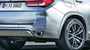 2018 BMW X5 - rear detail (exclusive image)