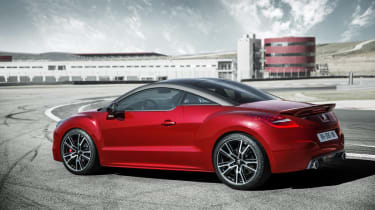 Peugeot RCZ R coupe 2014 side static