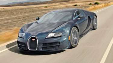 Bugatti Veyron - front tracking