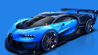 Bugatti Vision Gran Turismo Concept - front three quarter