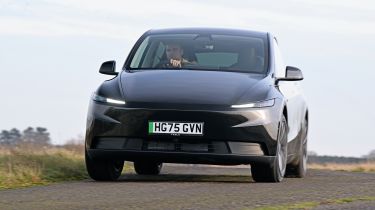 Tesla Model Y - front cornering
