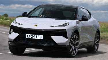 Lotus Eletre - front cornering