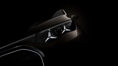 New Mercedes V-Class teaser - front