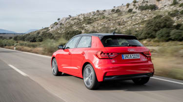 Audi A1 - rear action