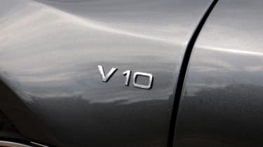 Audi R8 V10 Spyder badge