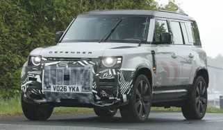 2027 Land Rover (camouflaged) - front