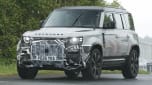 2027 Land Rover (camouflaged) - front