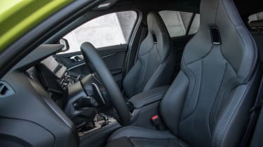 2022 BMW M135i - front seats