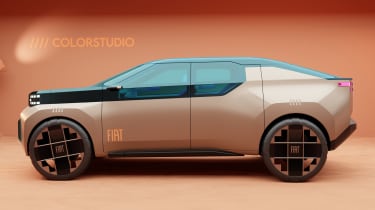 Fiat concept fastback - side