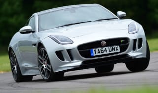 Jaguar F-Type R Coupe front cornering