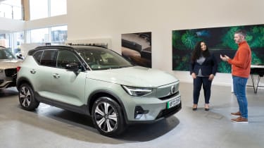 Volvo XC40 Recharge Plus long termer - first report header 2