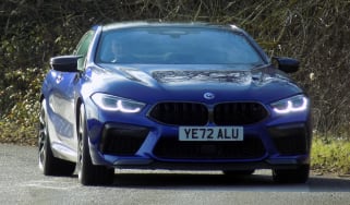 BMW M8 Competition - front cornering