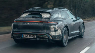 Porsche Taycan Cross Turismo prototype - rear