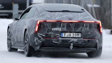 Polestar 5 spy shot - rear end