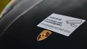 Porsche Cayenne Coupe prototype - sticker