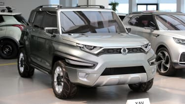 Ssangyong XAV concept - front