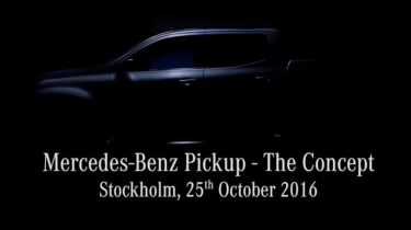 Mercedes X-Class/GTL concept teaser