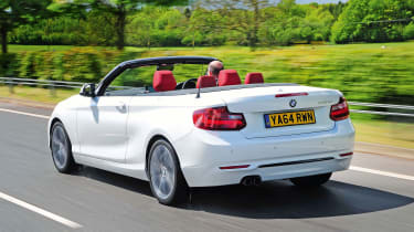 BMW 2 Series Convertible - rear tracking
