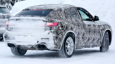 BMW X4 M: first spy shots of the new performance coupe-SUV 